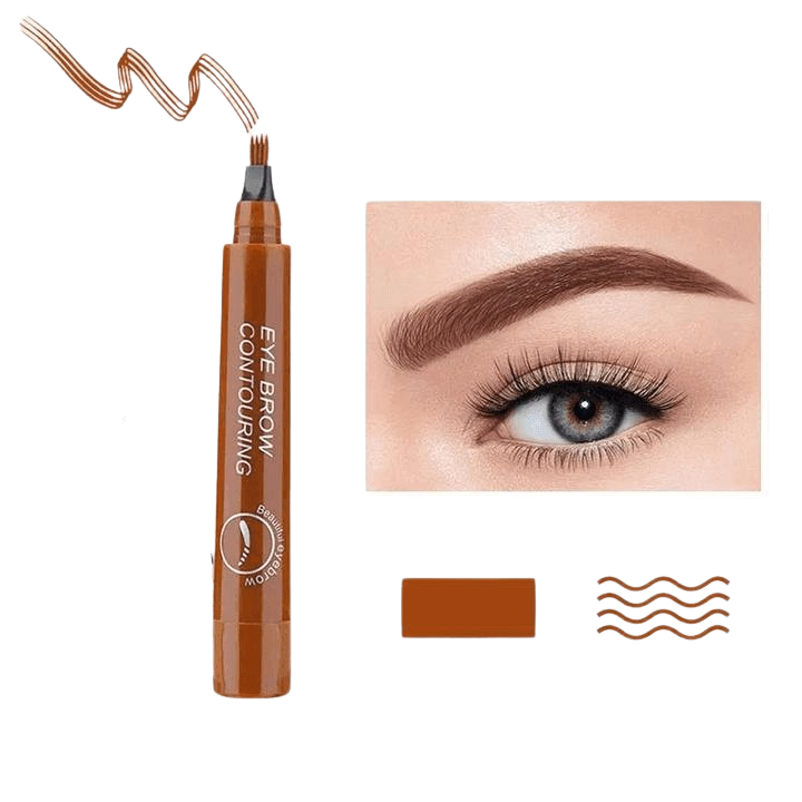 Caneta de Sobrancelhas Efeito Microblanding Eyebrow