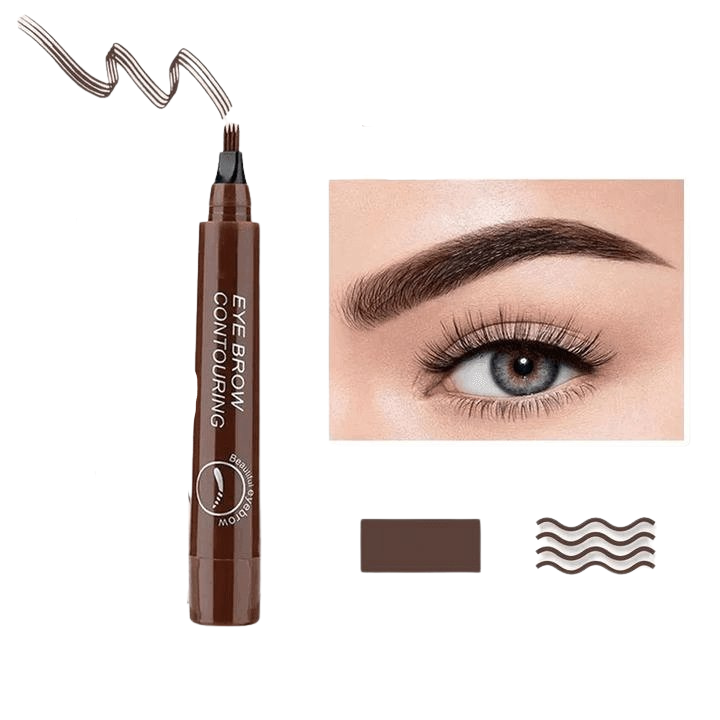 Caneta de Sobrancelhas Efeito Microblanding Eyebrow